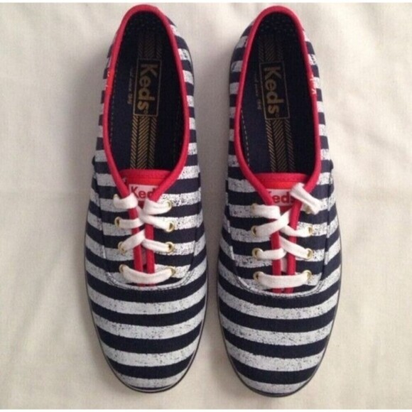 Keds Red, White, and Blue Sneakers - Picture 1 of 8